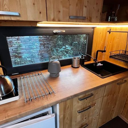 Tiny House Baraczek Brno-Jundrov, Ulice Veslarska 아파트 외부 사진