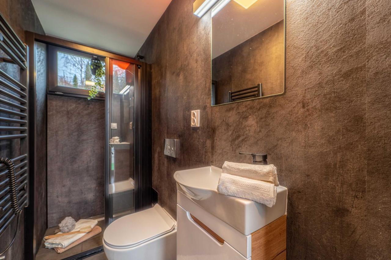 Tiny House Baraczek Brno-Jundrov, Ulice Veslarska 아파트 외부 사진